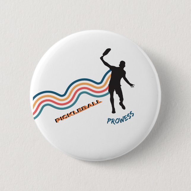 Pickleball  button (Front)