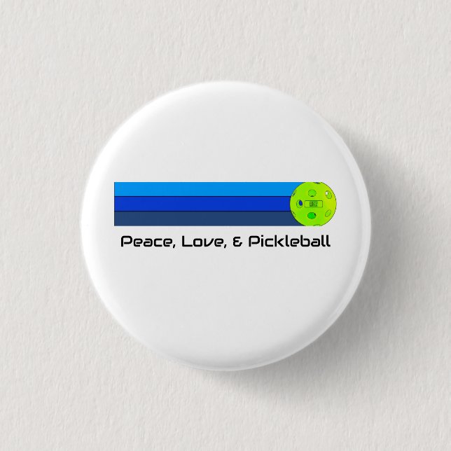 Pickleball Button (Front)