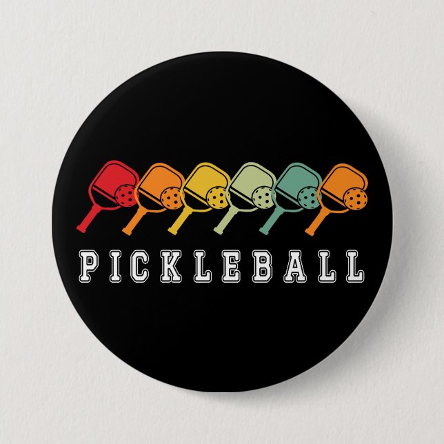 Pickleball Button (Front)