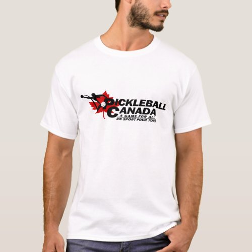 Pickleball Canada Organization Logo T_Shirt