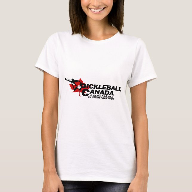 Pickleball Canada Organization Logo T-Shirt (Front)