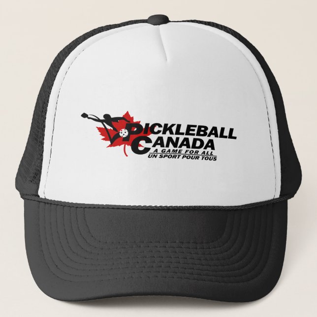 Pickleball Canada Organization Logo Trucker Hat (Front)