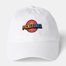 Pickleball cap watercolor design