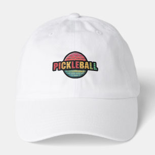 Pickleball cap watercolor design
