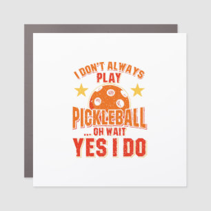 Pickleball  car magnet