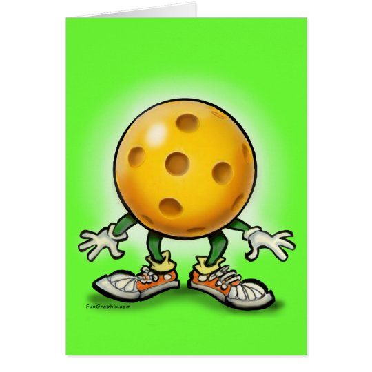 Pickleball Card Zazzle