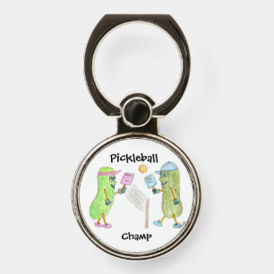 Pickleball Champion Phone Ring Stand