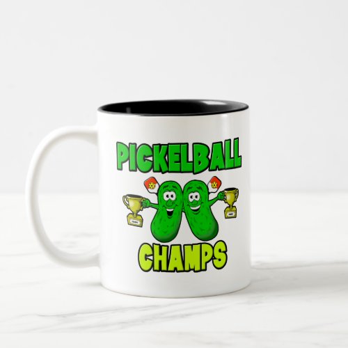 Pickleball Champs Pickleball Two_Tone Coffee Mug