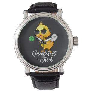 Pickleball Chick Funny Pickleball Watch