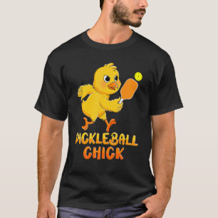 Pickleball Chick Pickle Ball  For Player Boys T-Shirt