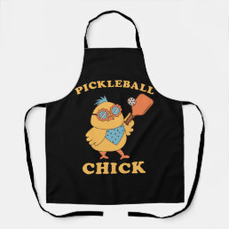 Pickleball Chick - retro Apron