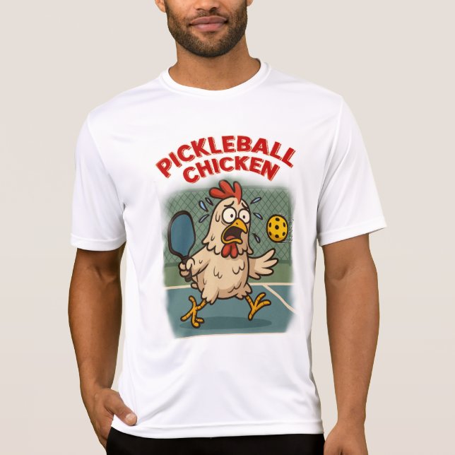 Pickleball Chicken T-Shirt (Front)