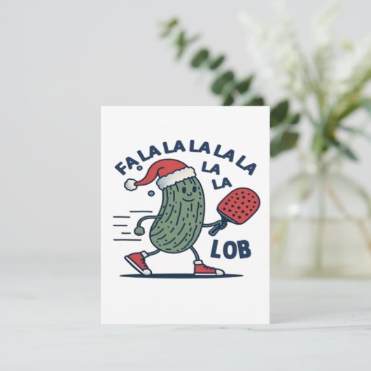 Pickleball Christmas (Standing Front)