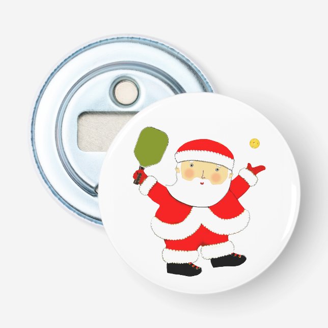 Pickleball Christmas Bottle Opener (Front)