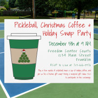 Pickleball, Christmas Coffee & Holiday Swap Party
