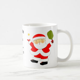 Pickleball Christmas Coffee Mug