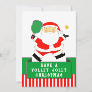 Pickleball Christmas Holiday Card