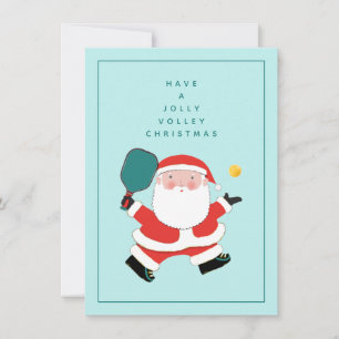 Pickleball Christmas Holiday Cards