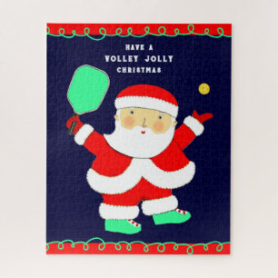 Pickleball Christmas Jigsaw Puzzle