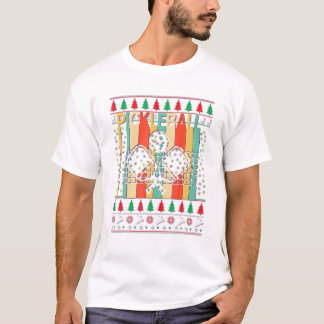 Pickleball Christmas Pickle Ball Ugly Christmas Sw T-Shirt
