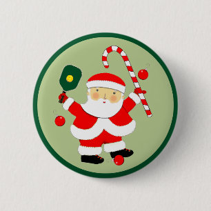 Pickleball Christmas Stocking Stuffers Button