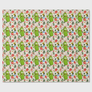 Pickleball Christmas themed Wrapping Paper