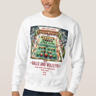 Pickleball Christmas, Ugly Christmas Sweater