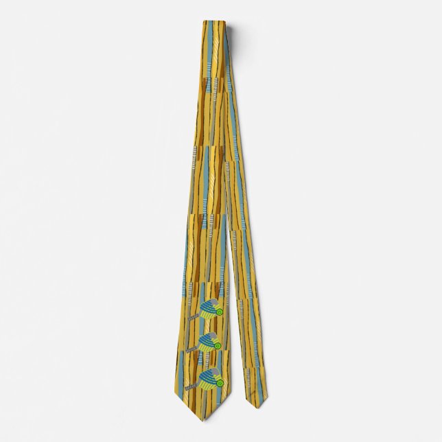 Pickleball clothing neck tie (Front)