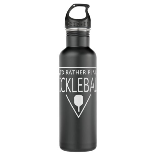 Pickleball Clothing  Pickleball Merchandise _ Pic Stainless Steel Water Bottle