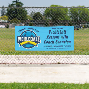 Pickleball Club, Coach, Pickleball Lessons Clinic Banner