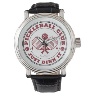 Pickleball Club Just Dink It Vintage Watch