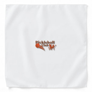 Pickleball Club Logo - Custom Gear & Gifts Bandana