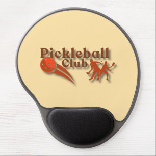 Pickleball Club Logo - Custom Gear & Gifts Gel Mouse Pad