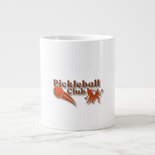 Pickleball Club Logo - Custom Gear & Gifts Giant Coffee Mug