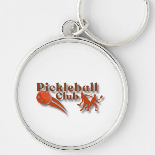 Pickleball Club Logo - Custom Gear & Gifts Keychain