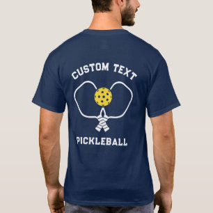Pickleball Club Personalized Name T-Shirt
