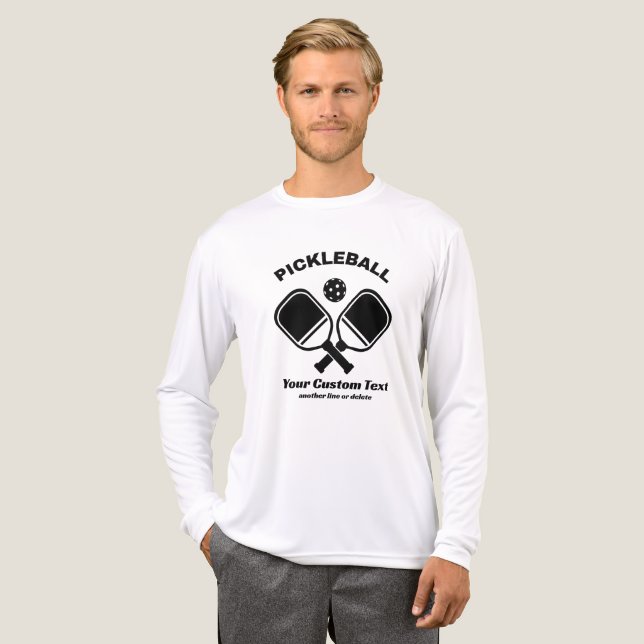 Pickleball Club Personalized Tri-Blend Shirt (Front Full)