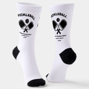 Pickleball Club Pickleball Paddle & Ball Custom Socks