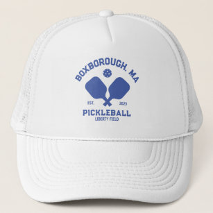 Pickleball Club Pickleball Paddle & Ball Custom Trucker Hat