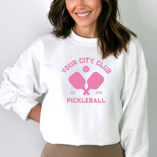 Pickleball Club Team Player Custom Pickle Gift Sweatshirt