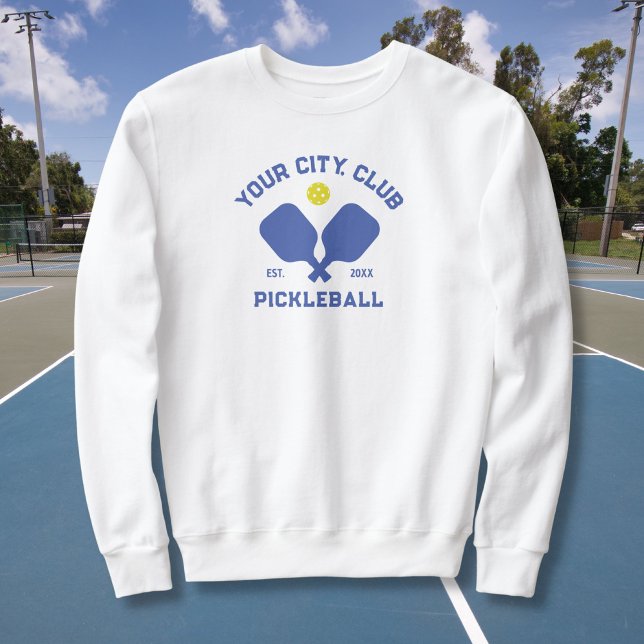 Pickleball Club Team Player Custom Pickle Gift Sweatshirt (Creator Uploaded)