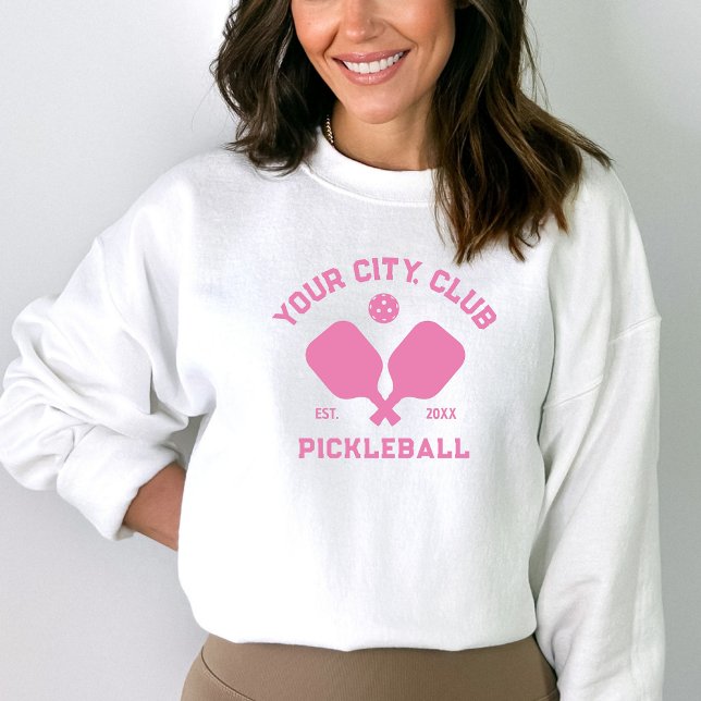 Pickleball Club Team Player Custom Pickle Gift Sweatshirt (Creator Uploaded)