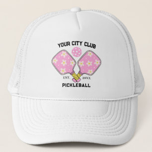 Pickleball Club Team Player Custom Pickle Gift Tru Trucker Hat