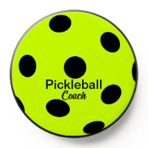 Pickleball Coach Yellow