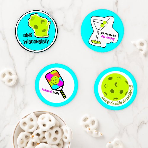 Pickleball Coasters