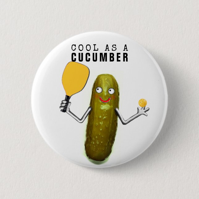 Pickleball Collectible Button (Front)