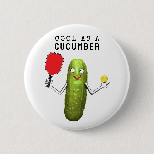 Pickleball Collectible Button (Front)