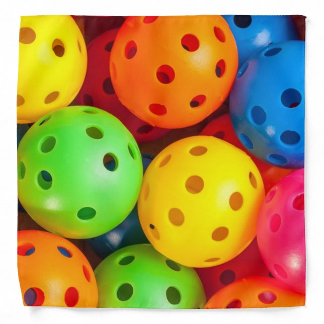 Pickleball Colorful Bandana (Front)