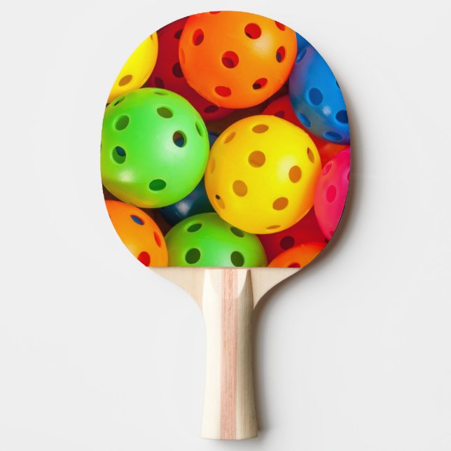 Pickleball Colorful Ping Pong Paddle (Front)