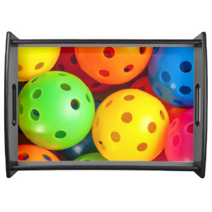 Pickleball Colorful Serving Tray